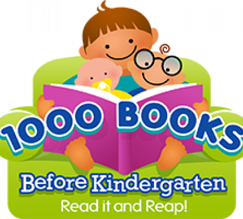 1000 Books before Kindergarten Logo