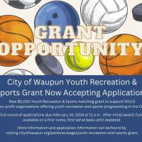 Youth Recreation & Sports Grant Available