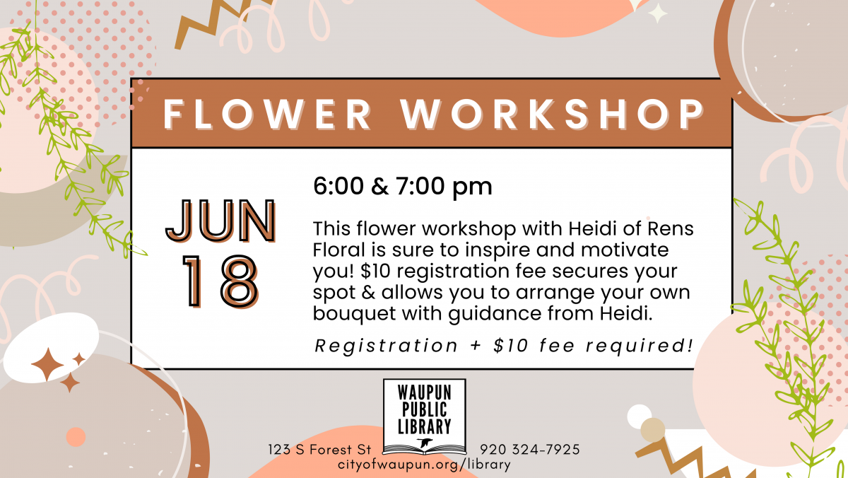Flower Workshop with Rens Floral